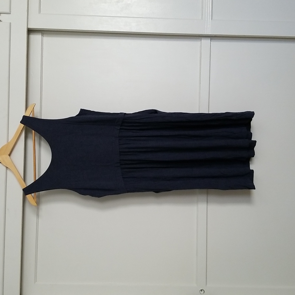 Heather Blue Dress with Pockets EUC - Picture 5 of 8